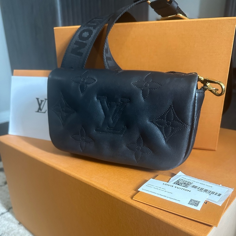 Louis Vuitton Wallet On Strap - Great Condition